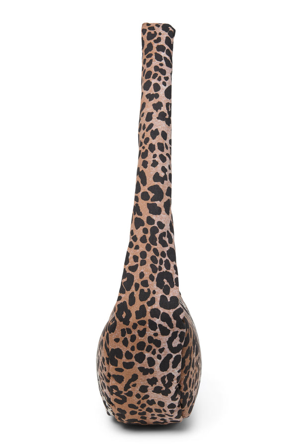 Soft Cotton Mini Cross Body Bag Hazel Leopard