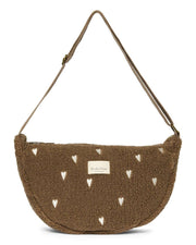 Sac banane Teddy Hearts marron pour adultes