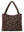 Puffy Mom Bag Brown Hearts