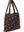 Puffy Mom Bag Brown Hearts