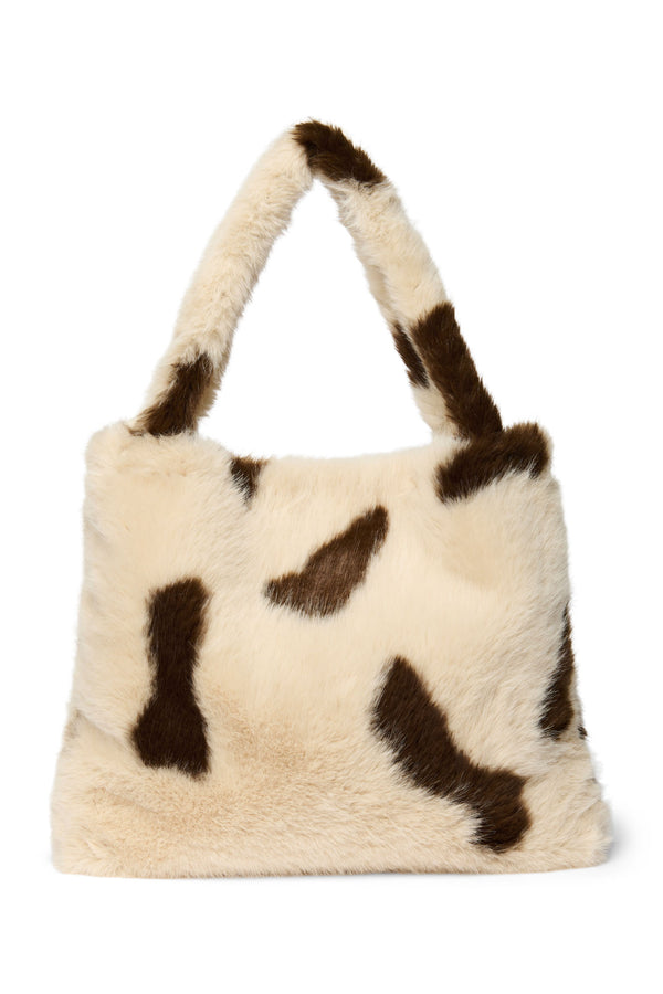 Faux Fur Mom Bag Holy Cow