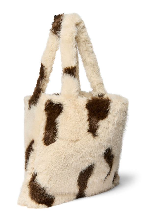 Faux Fur Mom Bag Holy Cow