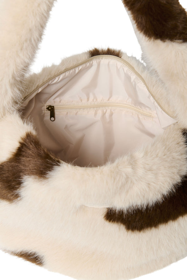 Faux Fur Cross Body Bag Holy Cow