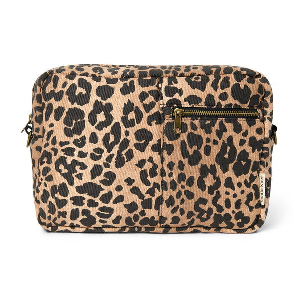 Stroller Organizer Brown Leopard