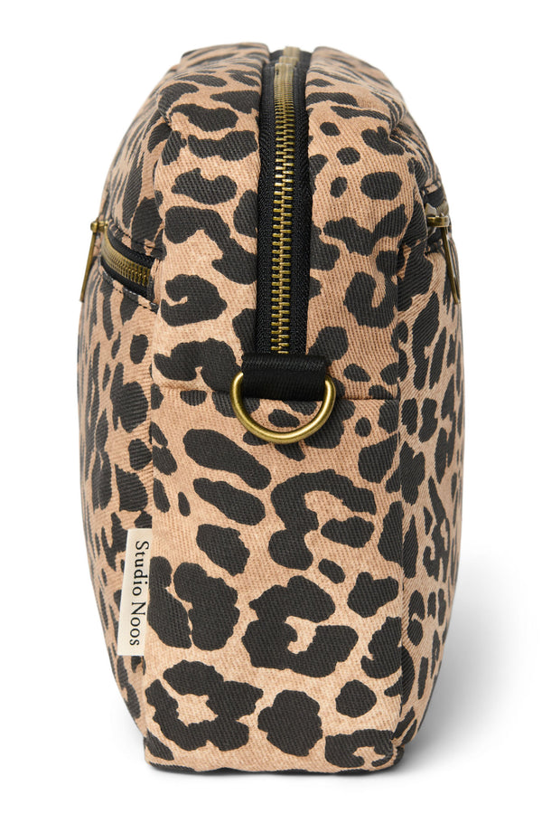 Stroller Organizer Brown Leopard