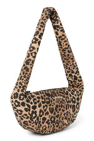 Studio Noos Cotton Mini Cross Body Bag Brown Leopard – Detailansicht