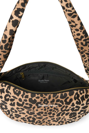 Studio Noos Cotton Mini Cross Body Bag Brown Leopard – Rückansicht