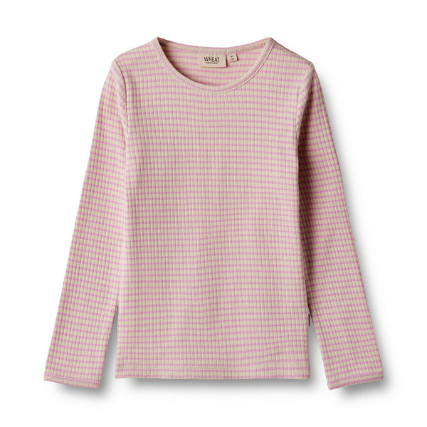 Langarm-Shirt Britt Pink Lilac Stripes