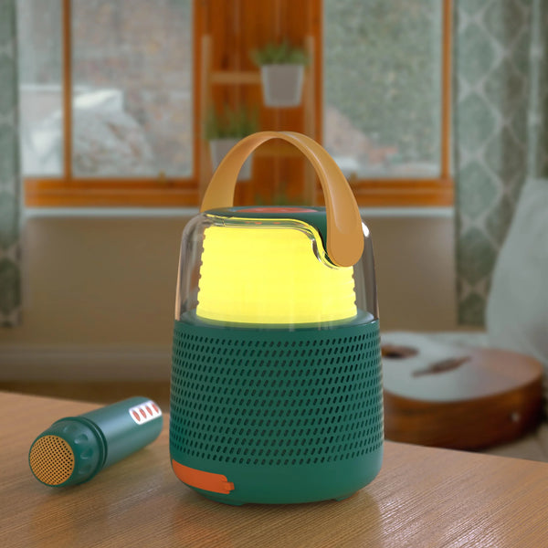 Speaker & Lampe Karaoke KS-80 Blue