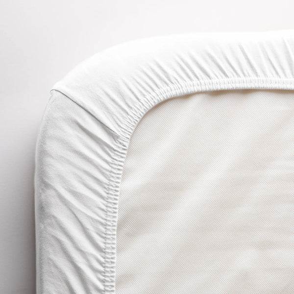 Jersey Fixleintuch Baby Weiss