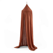 Muslin canopy Dark Amber