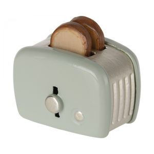 Maileg Toaster & Brot Maus Minze | Puppenhaus-Zubehör | Beluga Kids