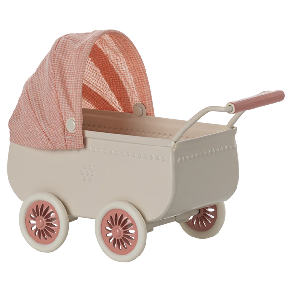 Kinderwagen Maus Koralle