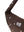Reissverschluss der Studio Noos Cross Body Bag Brown Hearts im Detail