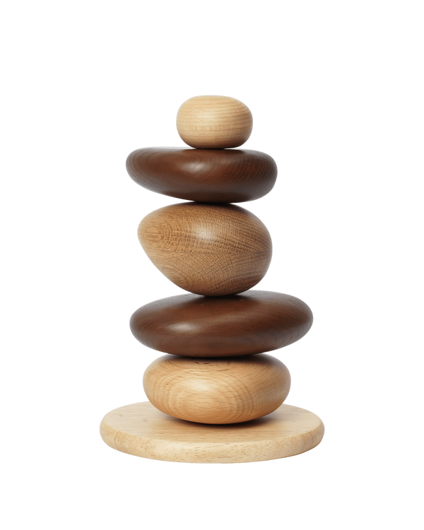Pebble Stacking Tower Multi