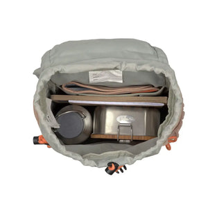 Lässig Wanderrucksack 14L Haselnuss – Seitenansicht