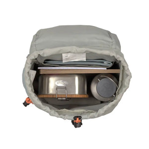 Lässig Wanderrucksack 14L Hellblau – Brustgurt