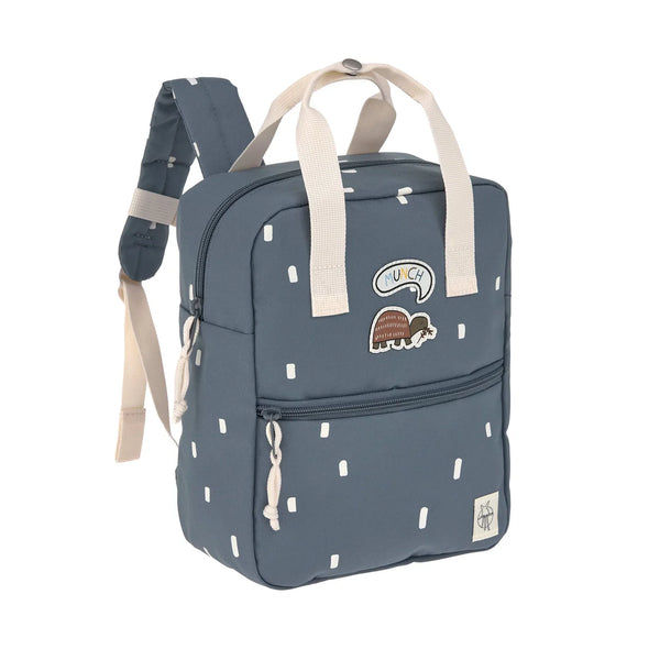Kindergartenrucksack Square Dunkelblau