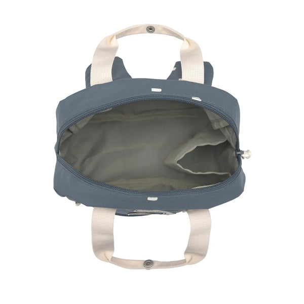 Kindergartenrucksack Square Dunkelblau