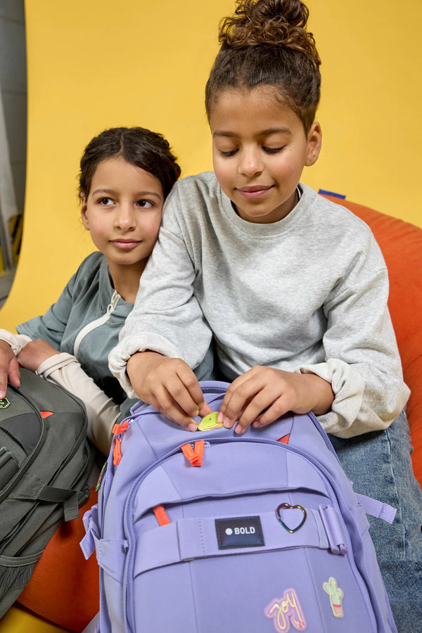 Sac à dos scolaire BOLD Origin Lavande