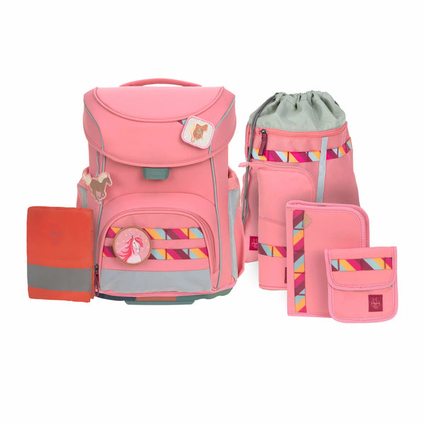Set cartable Slim 7 pièces Unique Pink