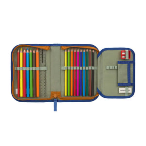 Lässig Schulthek Set Light Space Blau – Etui