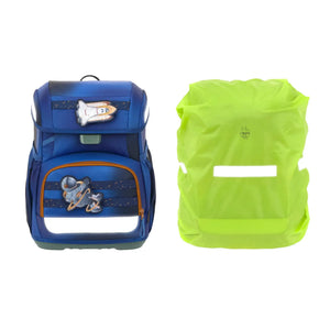 Lässig Schulthek Set Light Space Blau – 6-teiliges Set komplett
