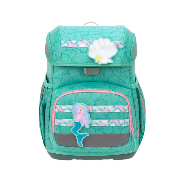 Set de cartable Light 6 pièces Unique Seashell turquoise