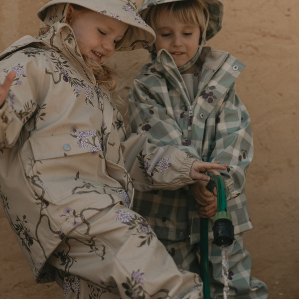 Gefütterte Regenhose Prune Check