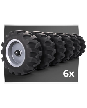 fischertechnik Traktor mit grossen Rädern im Gelände