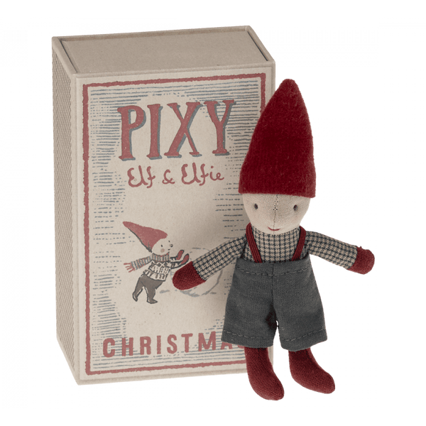 Pixy Elf in Streichholzschachtel