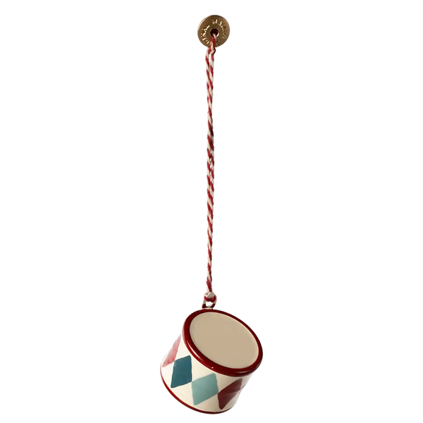 Maileg-Ornament kleine Trommel Classic Red-Beluga Kids