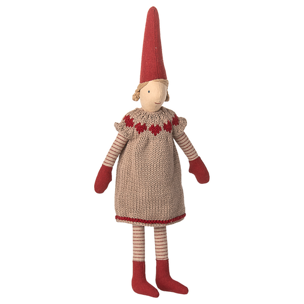 Pixy Grösse 2 - Mädchen Gestricktes Kleid