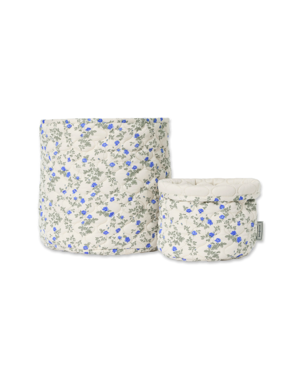 Satin Gesteppter Aufbewahrungskorb Danty