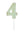 Colorful Number Candle