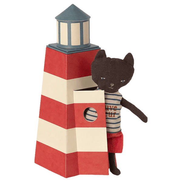 Maileg Sauveteur Turm mit Katze | Kuscheltier | Beluga Kids