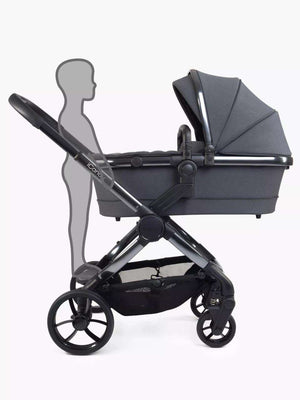 Babywanne mit Matratze aus dem iCandy Peach7 Dark Grey Bundle