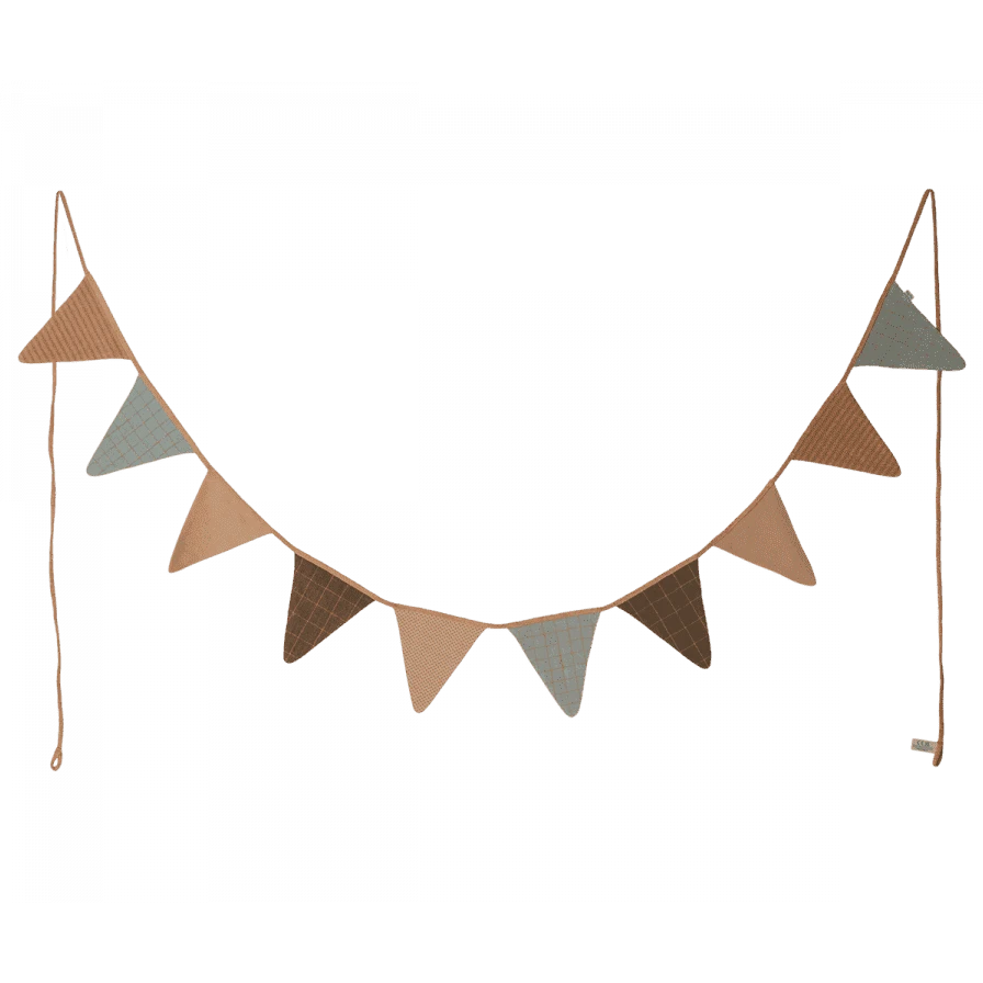 Maileg Leinen Girlande Ocker | Girlande | Beluga Kids