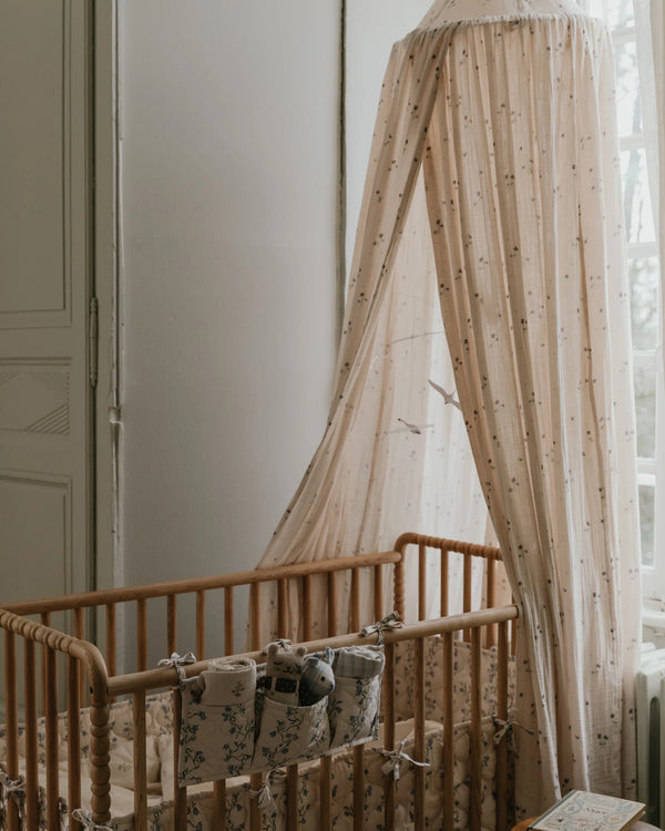 Ciel de lit en mousseline Viola