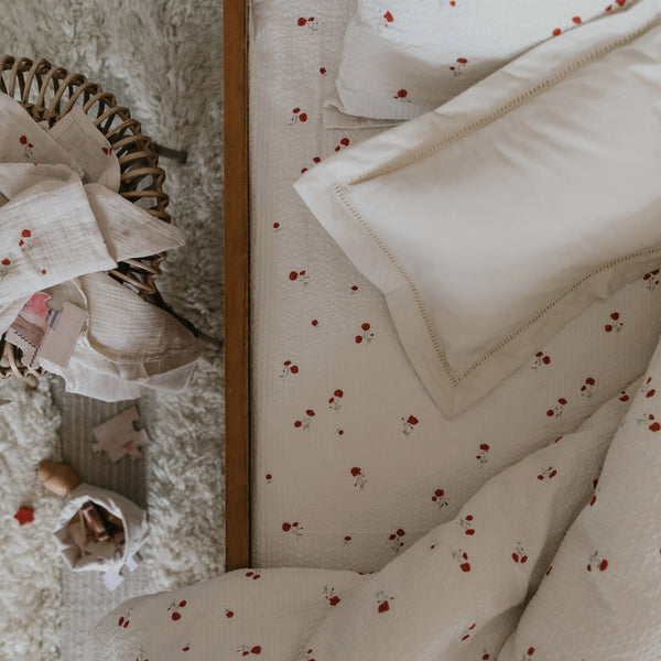 Drap-housse en seersucker Poppy