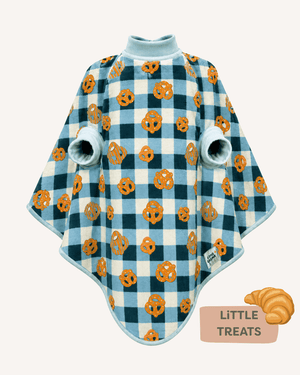 Little Casimir Frottee-Lätzchen Boo im Print Pretzel Club