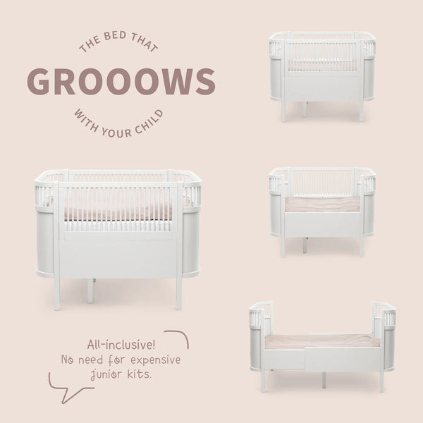 Das Sebra Bett Baby & Junior Classic White