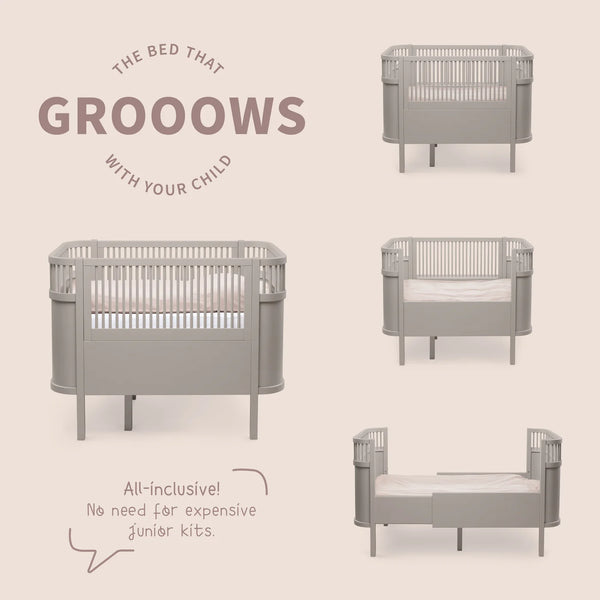 The Sebra bed Baby &amp; Junior Jetty Beige