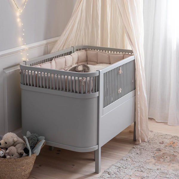 Das Sebra Bett Baby & Junior Stone Grey