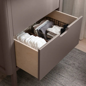 Sebra Wickelkommode Jetty Beige ohne Wickelauflage als Kommode