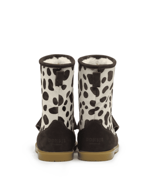 Donsje Wadudu Exclusive Dalmatiner Stiefel als Paar