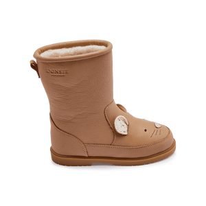 Schurwollfutter der Wadudu Boots von Donsje, Innenansicht