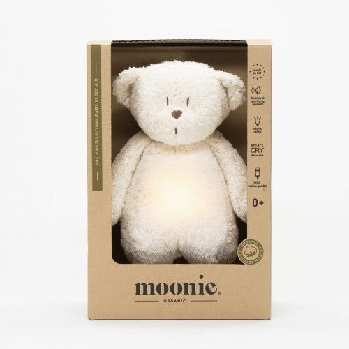 Moonie Organic Humming Bear Polar | Kuscheltier | Beluga Kids