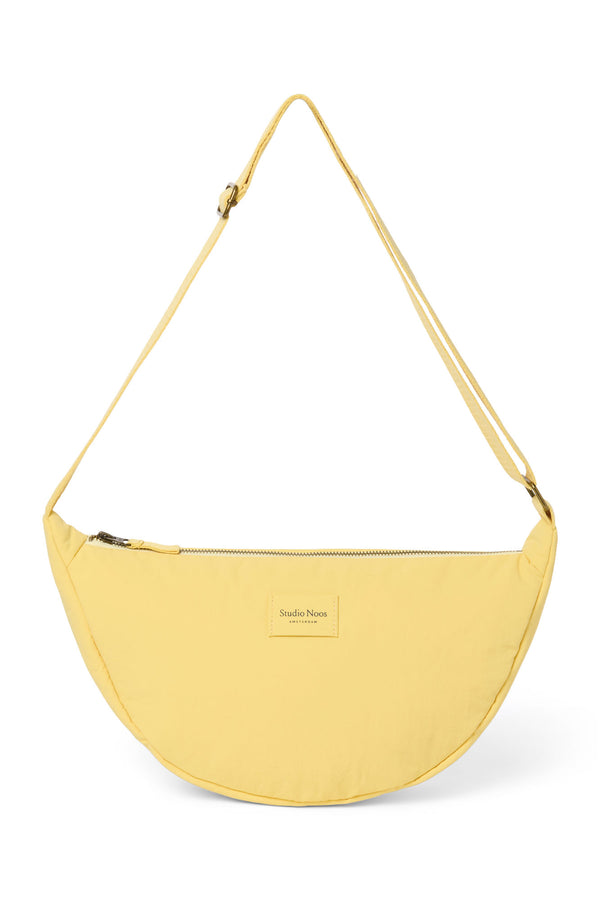 Textured Puffy Gürteltasche für Erwachsene Butter Yellow