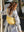 Textured Puffy Gürteltasche für Erwachsene Butter Yellow